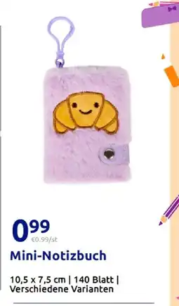 Action Mini-notizbuch Angebot