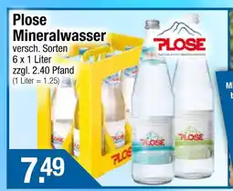 Getränke City Plose mineralwasser Angebot