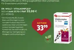 Vitalia Dr. wolz vitalkomplex Angebot