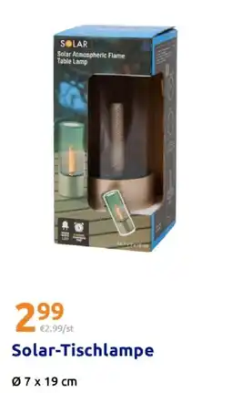 Action Solar-tischlampe Angebot