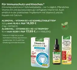 Vitalia Alsiroyal vitamin d3 + k2 schmelztabletten Angebot