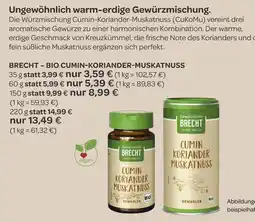 Vitalia Brecht bio cumin-koriander-muskatnuss Angebot