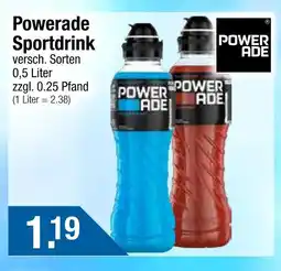 Getränke City Powerade sportdrink Angebot