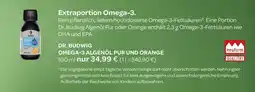 Vitalia Dr. budwig omega-3 algenöl pur und orange Angebot