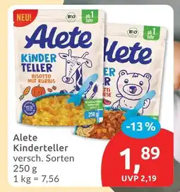 Budni Alete kinderteller Angebot