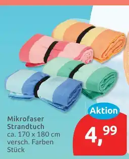 Budni Mikrofaser strandtuch Angebot