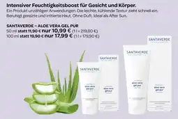 Vitalia Santaverde aloe vera gel pur 50 ml Angebot