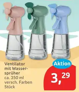 Budni Ventilator mit wassersprüher Angebot