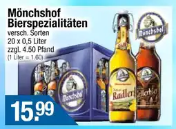 Getränke City Mönchshof bierspezialitäten Angebot