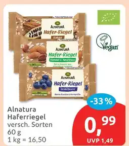 Budni Alnatura haferriegel Angebot