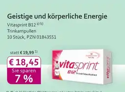Mea Vitasprint b12 trinkampullen Angebot