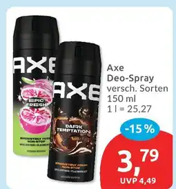 Budni Axe deo-spray Angebot