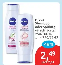 Budni Nivea shampoo Angebot