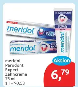 Budni Meridol parodont expert zahncreme Angebot