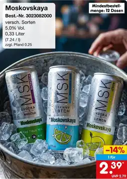 Netto Marken-Discount Moskovskaya moskovskaya Angebot