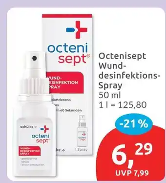 Budni Octenisept wunddesinfektions-spray Angebot