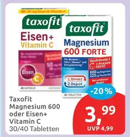 Budni Taxofit magnesium 600 Angebot