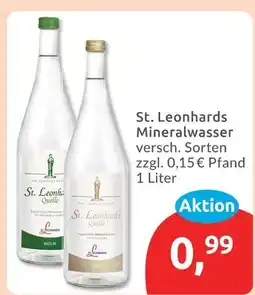 Budni St. leonhards mineralwasser Angebot