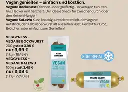 Vitalia Veggyness vegane bockwurst Angebot