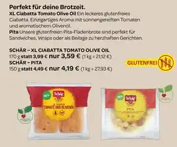 Vitalia Schär xl ciabatta tomato olive oil Angebot