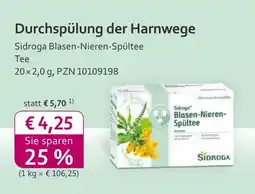Mea Sidroga blasen-nieren-spültee Angebot