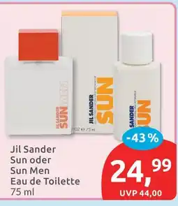 Budni Jil sander sun oder sun men Angebot