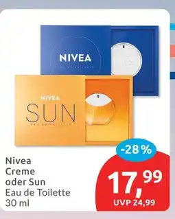 Budni Nivea creme oder sun Angebot