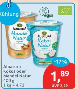 Budni Alnatura kokos natur Angebot