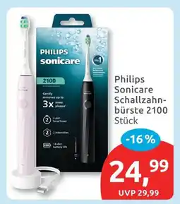 Budni Philips sonicare schallzahnbürste 2100 Angebot