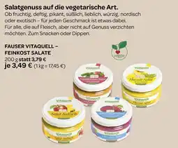 Vitalia Fauser vitaquell feinkost salate Angebot