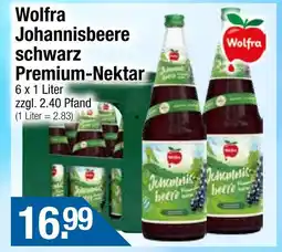Getränke City Wolfa johannisbeere schwarz premium-nektar Angebot