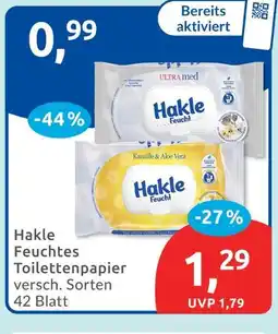Budni Hakle feuchtes toilettenpapier Angebot