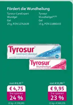 Mea Tyrosur careexpert wundgel gel Angebot