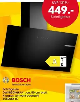 Möbel Martin BOSCH Schrägesse DWK85DK6K/A Angebot