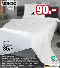 Möbel Martin MONDO Bettwaren-Serie Angebot