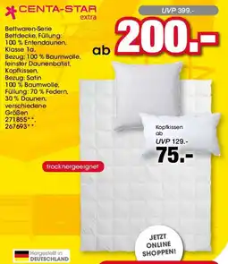 Möbel Martin CENTA-STAR extra Bettwaren-Serie Bettdecke Angebot