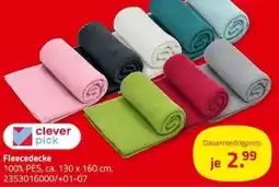 ROLLER Clever pick Fleecedecke Angebot