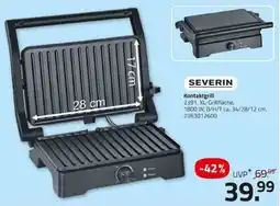 ROLLER SEVERIN Kontaktgrill Angebot