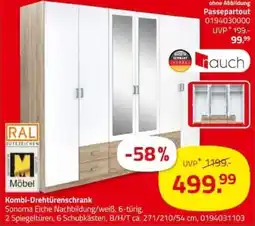 ROLLER rauch Kombi-Drehtürenschrank Angebot