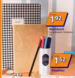 Action Notizbuch Angebot