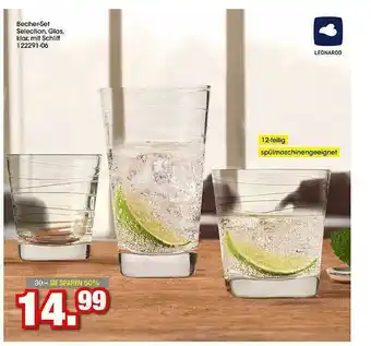 Möbel Martin Leonardo Becher-set Selection, Glas Angebot