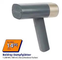 Action Beldray Dampfglätter Angebot