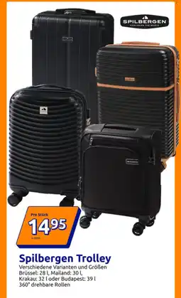 Action Spilbergen Trolley Angebot