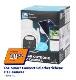 Action LSC Smart Connect Solarbetriebene PTZ-Kamera Angebot