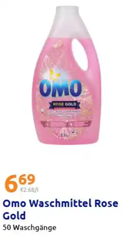 Action Omo Waschmittel Rose Gold Angebot