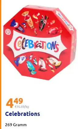 Action Celebrations Angebot