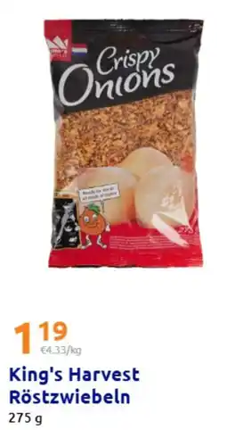 Action King's Harvest Röstzwiebeln Angebot