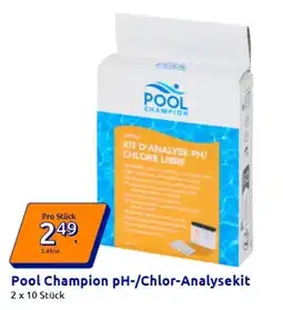 Action Pool Champion pH-/Chlor-Analysekit Angebot