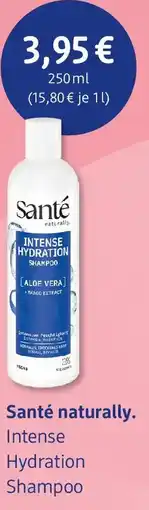 dm drogerie Santé naturally. Intense Hydration Shampoo Angebot