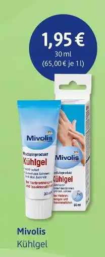 dm drogerie Mivolis Kühlgel Angebot